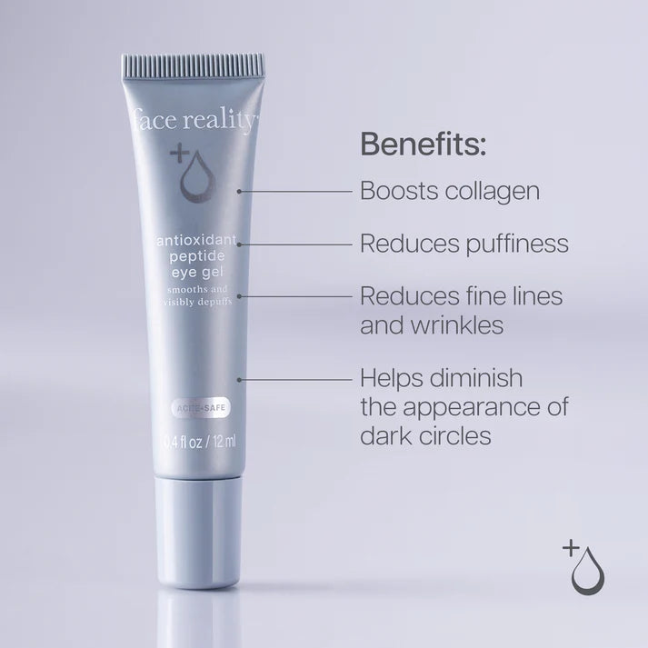 Antioxidant peptide eye gel