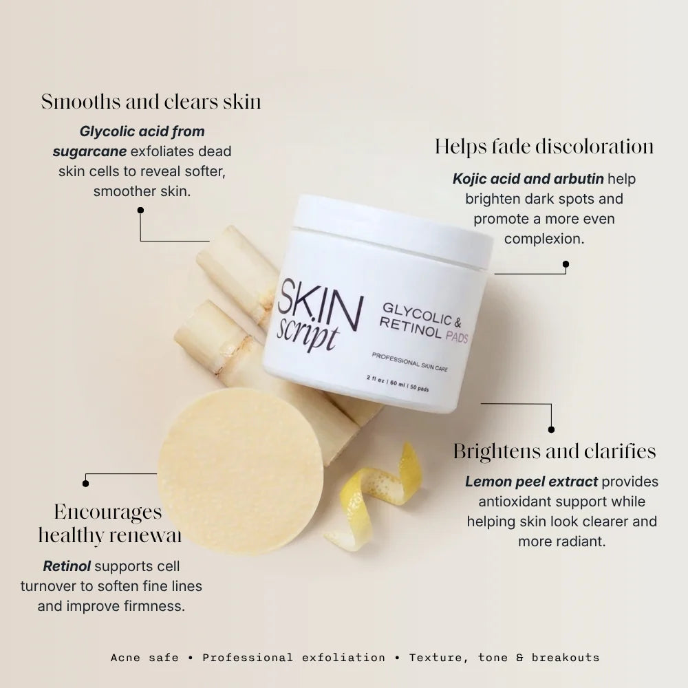 Glycolic and Retinol Pads